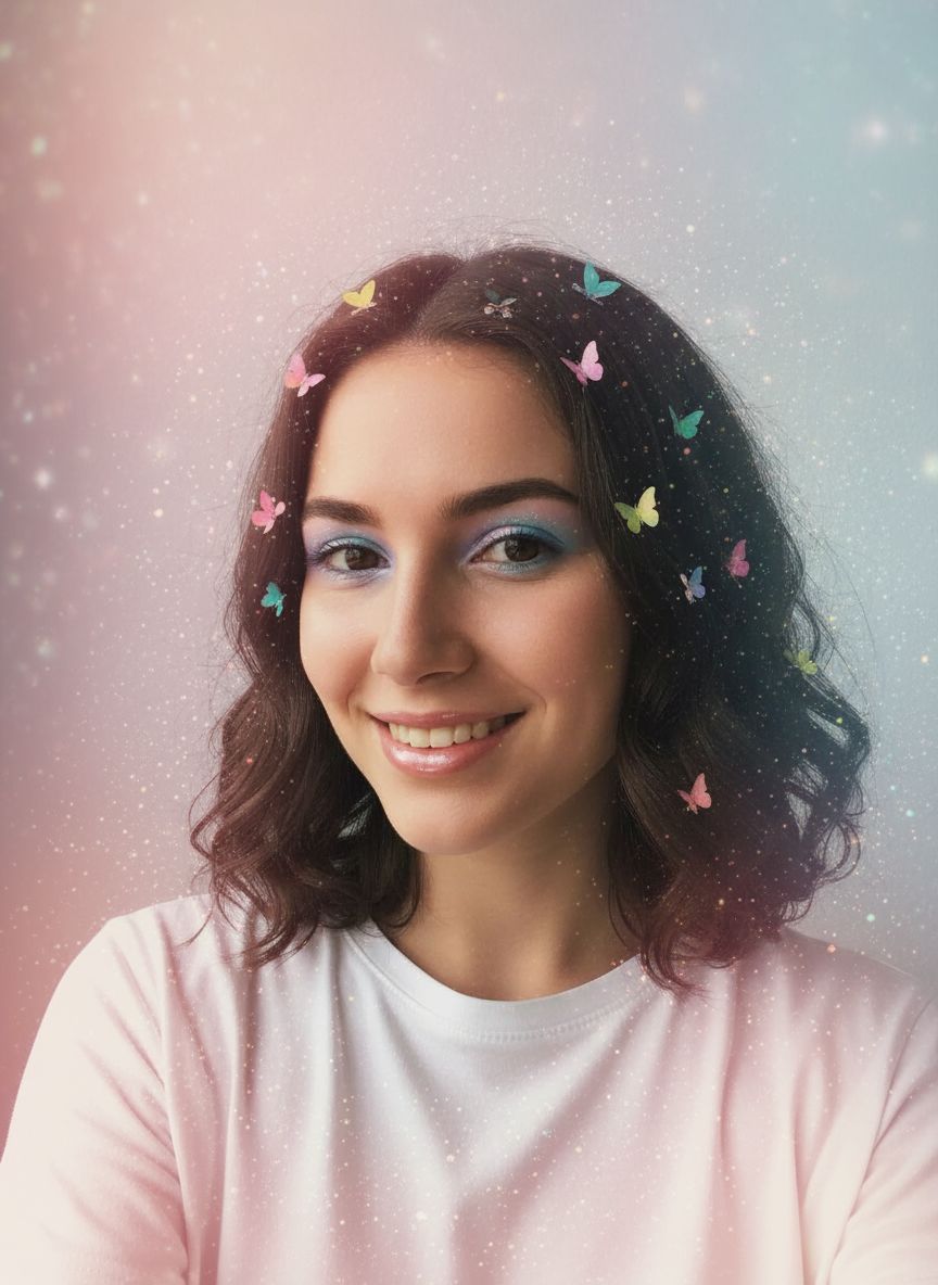 Butterfly Clip — Y2K look