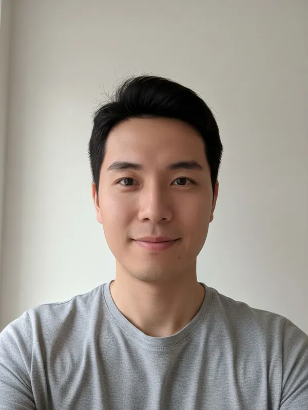 Input: AI-generated model, man, late 20s
